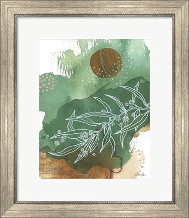Framed Nature Abstract II Detail Print