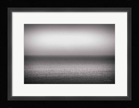 Framed Bay of Fundy BW Print