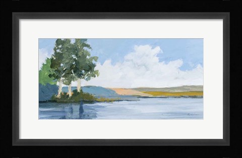 Framed Eucalyptus on the River Print