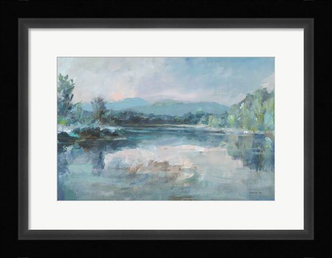 Framed Calm Waters Print