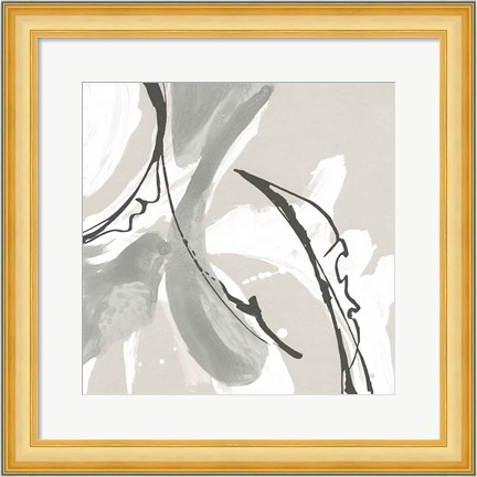 Framed Touch of Gray VI Print