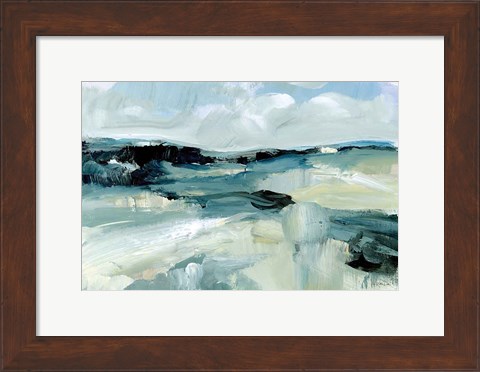 Framed Windswept Landscape Print
