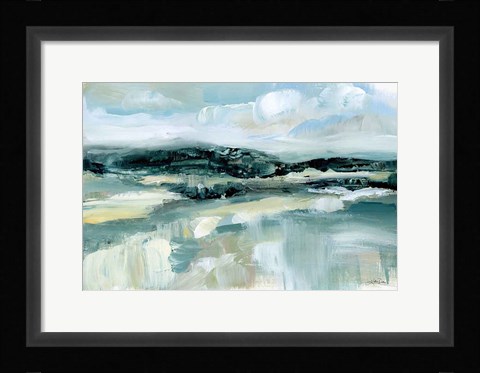 Framed Clouds at Hilltop Print