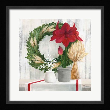 Framed Blooms of the Season Print