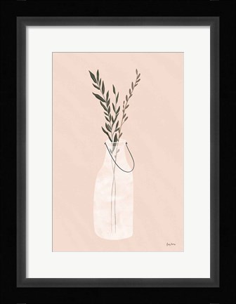 Framed Natural Vessels II Print