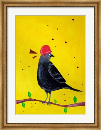 Framed Messenger Bird No. 2 Print