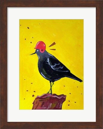 Framed Messenger Bird No. 3 Print