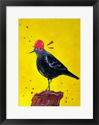 Framed Messenger Bird No. 3 Print