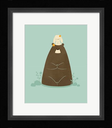 Framed Namaste Print