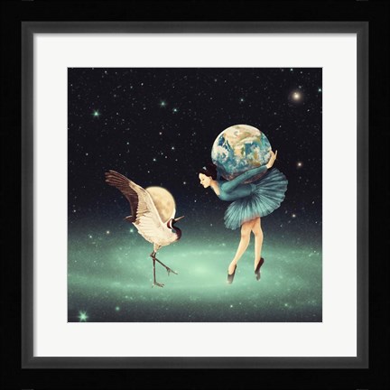 Framed Life is Just a Dance Print