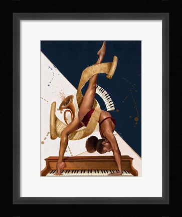 Framed Fluency Print