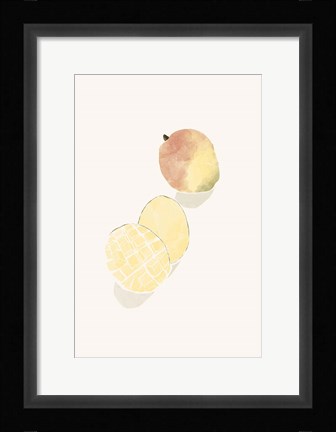 Framed Tropical Mango Print