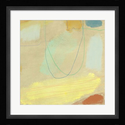 Framed Scribbles II Print