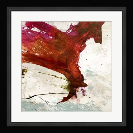 Framed Colors Rumbling II Print