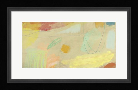 Framed Scribbles Print