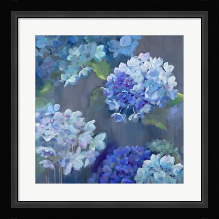 Framed Twilight song (detail) Print