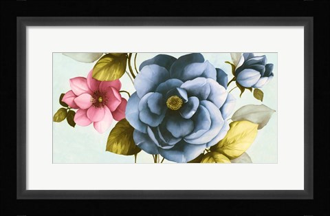 Framed Azaleas III Print