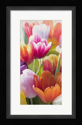 Framed Spring Tulips II Print