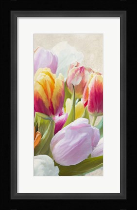Framed Spring Tulips III Print