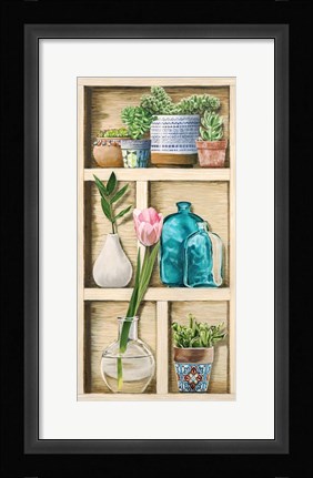 Framed Collection de Memoires III Print
