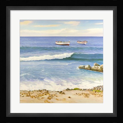 Framed Sul Mare (detail) Print
