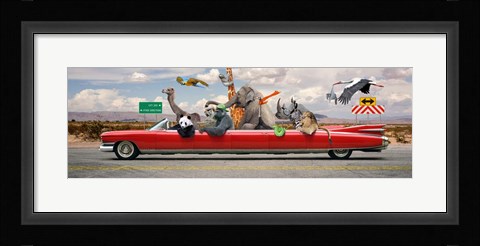 Framed Road Trip Print