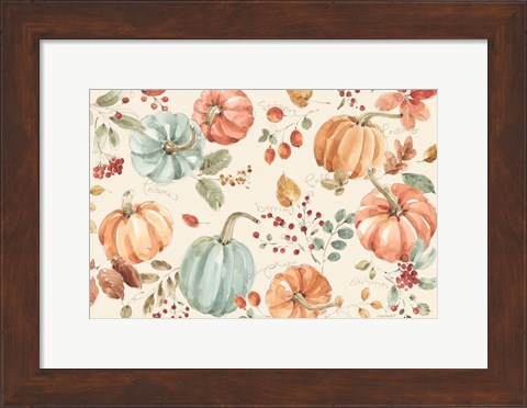 Framed Autumn Feel I Print
