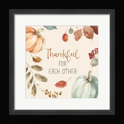 Framed Autumn Feel V Print