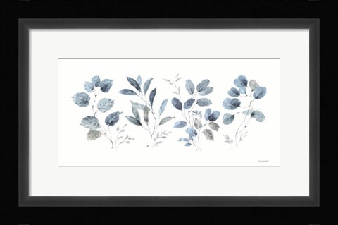 Framed Dancing Leaves II Print