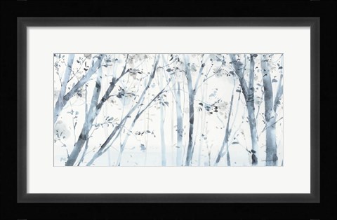 Framed Dancing Leaves VII Print