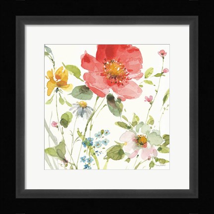 Framed Shine Bright III Print