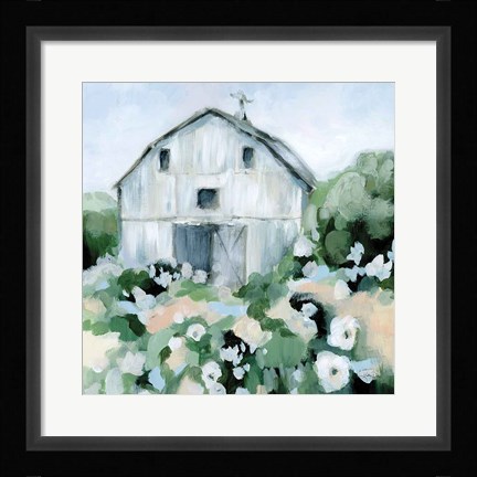 Framed Summer Barn Print