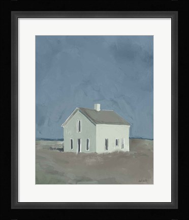 Framed White House I Print