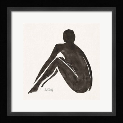 Framed Neutral Nudes IV Print