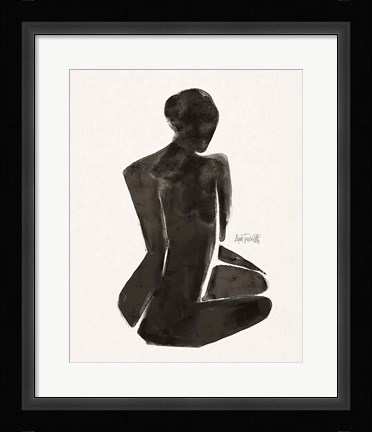 Framed Neutral Nudes I Print