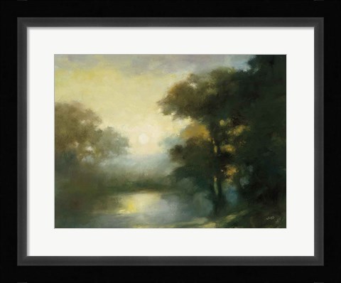 Framed Distant Glimmer Print