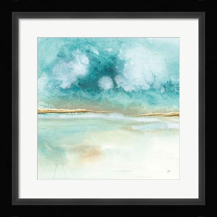 Framed Cumulus Emerald II Print
