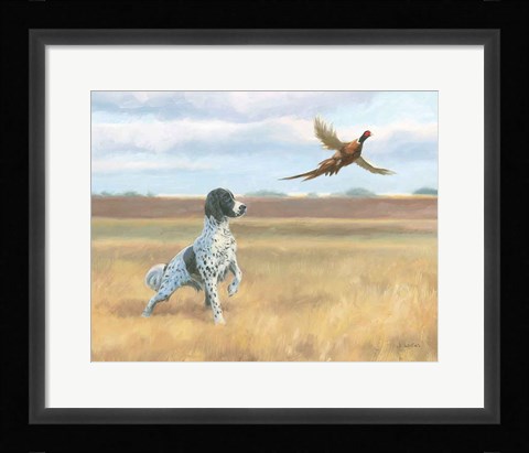 Framed On Point Print