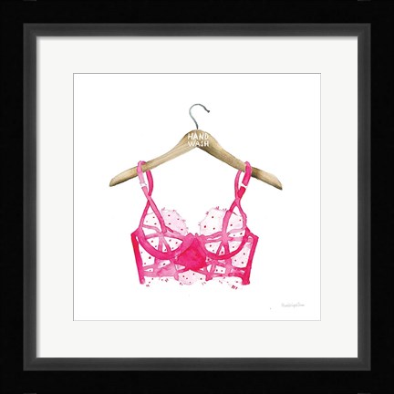 Framed Hand Wash III Print