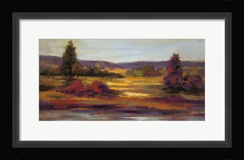 Framed Fall Riverside Crop Print