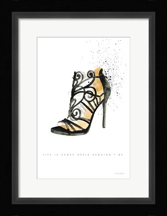 Framed Stiletto Style II Print