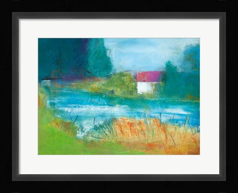 Framed When Swan is Quiet Print