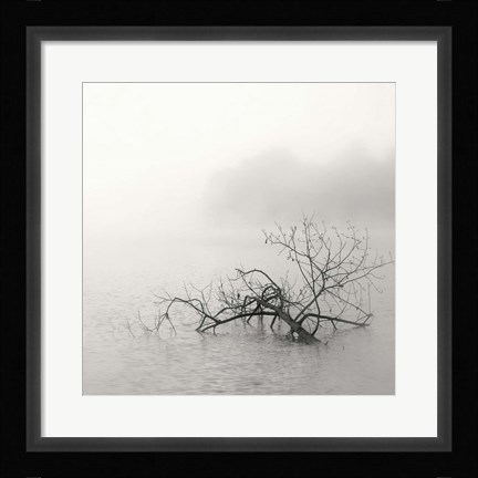 Framed Zen Lake Print