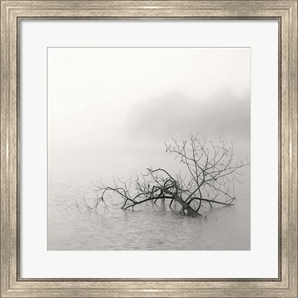 Framed Zen Lake Print