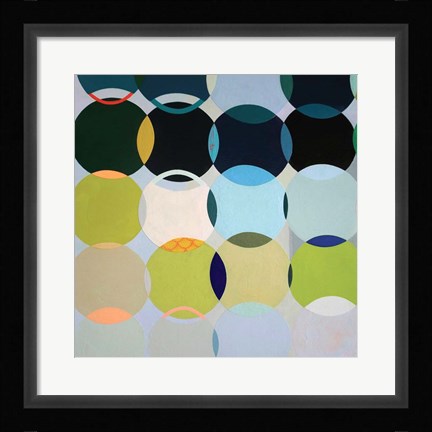Framed Circles No. 1 Print