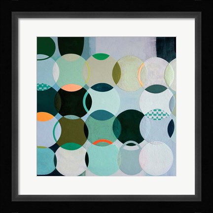 Framed Circles No. 2 Print