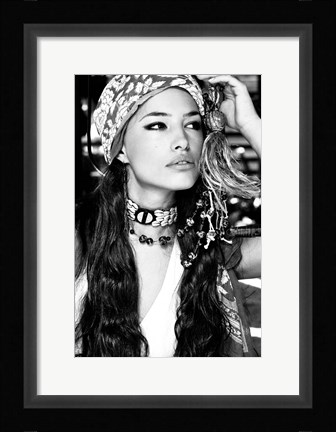 Framed Bohemian Beauty Print