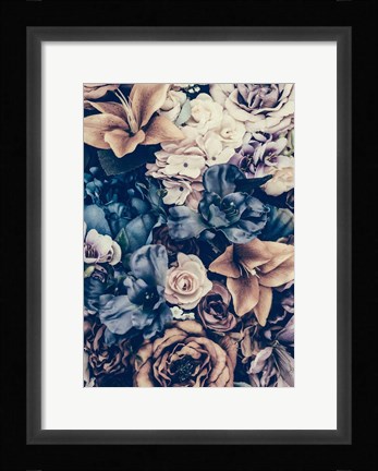Framed Flower Cluster Print
