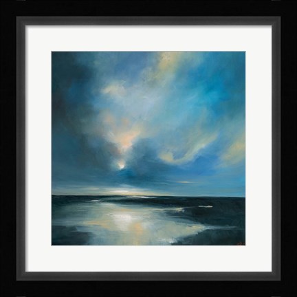 Framed River Shadow Print