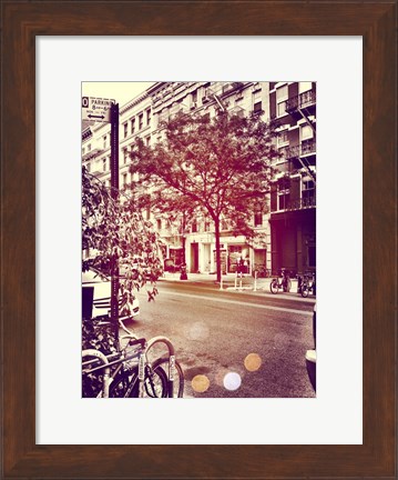 Framed Downtown Print